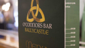 O'Connors Bar Menu Live Irish Music, Craic agus Ceol & Dining | O’Connors Bar Ballycastle