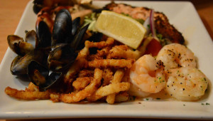 hot seafood platter O’Connors Bar Ballycastle | Traditional Irish Bar & Restaurant on the Antrim Coast